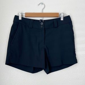 Nike Gold Tour Performance Dri-Fit Victory Women’s Black Golf Shorts Size 4